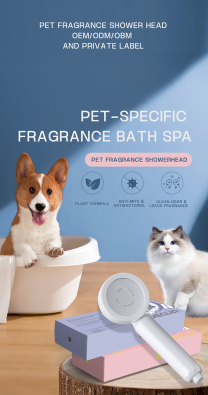 Loveclip Generation 2.0 Fragrance Showerhead For PETS OEM&amp;ODM ONLY! (MOQ 100pcs)