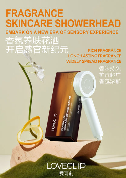 Loveclip Innovative Fragrance Shower System Turn Your Shower into a Perfumed Spa. 8-Hour Skin Scent.
